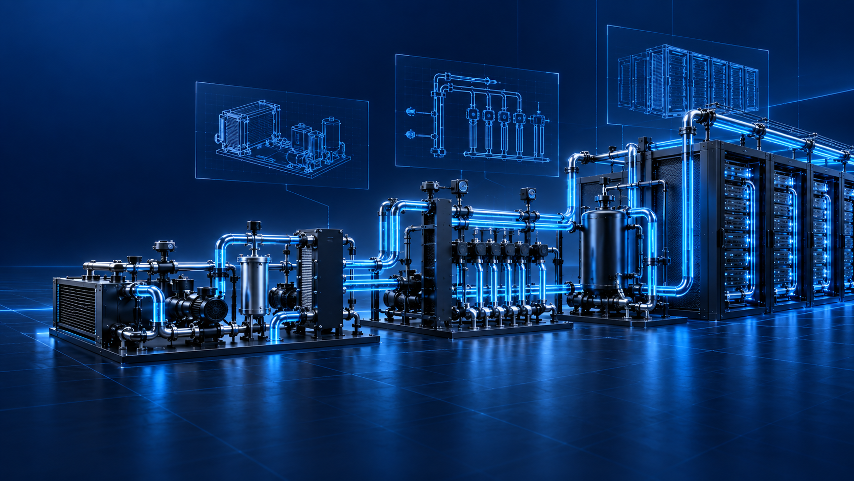 Liquid-cooling infrastructure for high-density AI and HPC computing environments